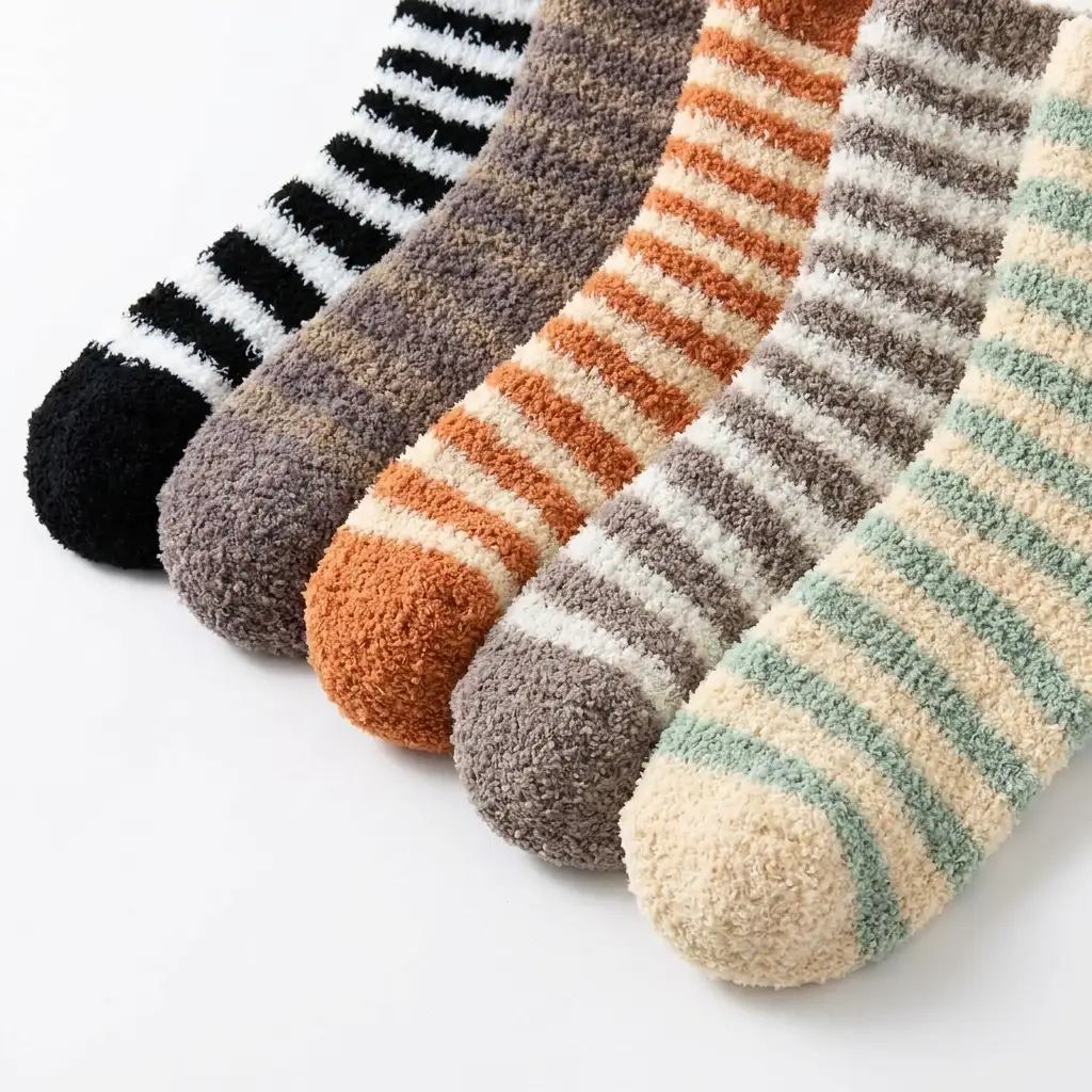 Lisacool womens thick warm wool crew socks stocking stuffers gift